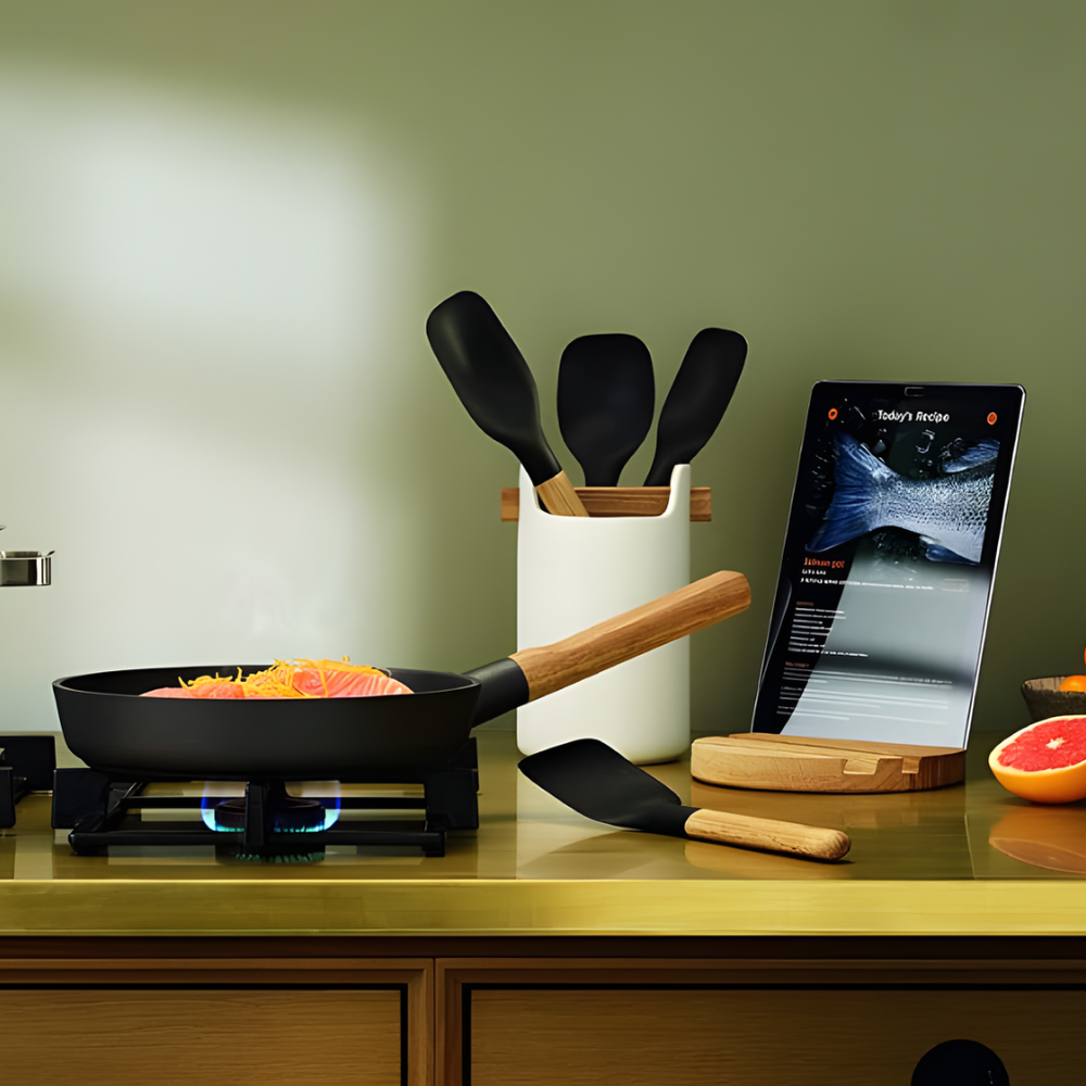 Espátula Cocina Nórdica Negro