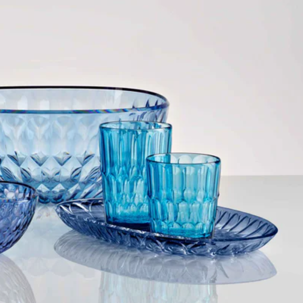 Vaso Vanity Curve Turquesa Alto