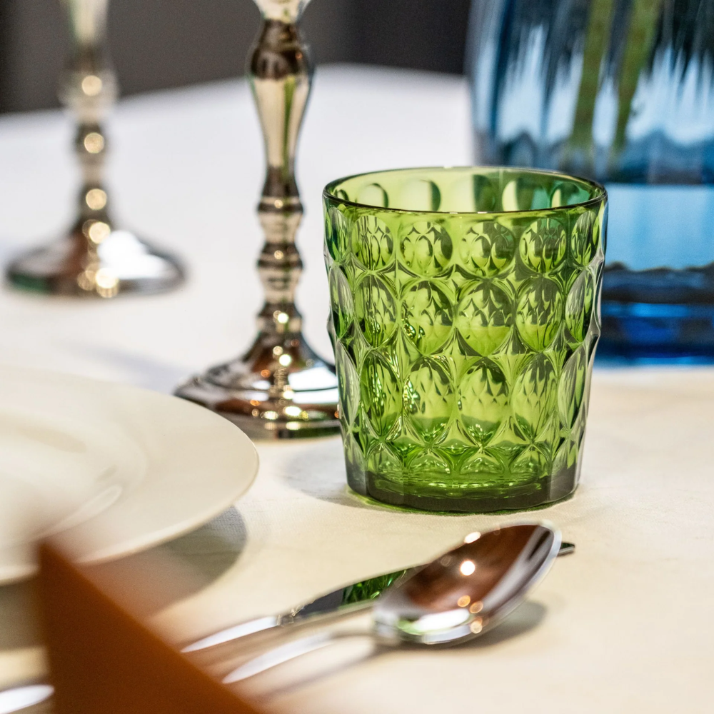 Vaso Vanity Pearl Lily Green Bajo