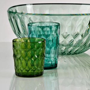 Vaso Vanity Pearl Lily Green Bajo