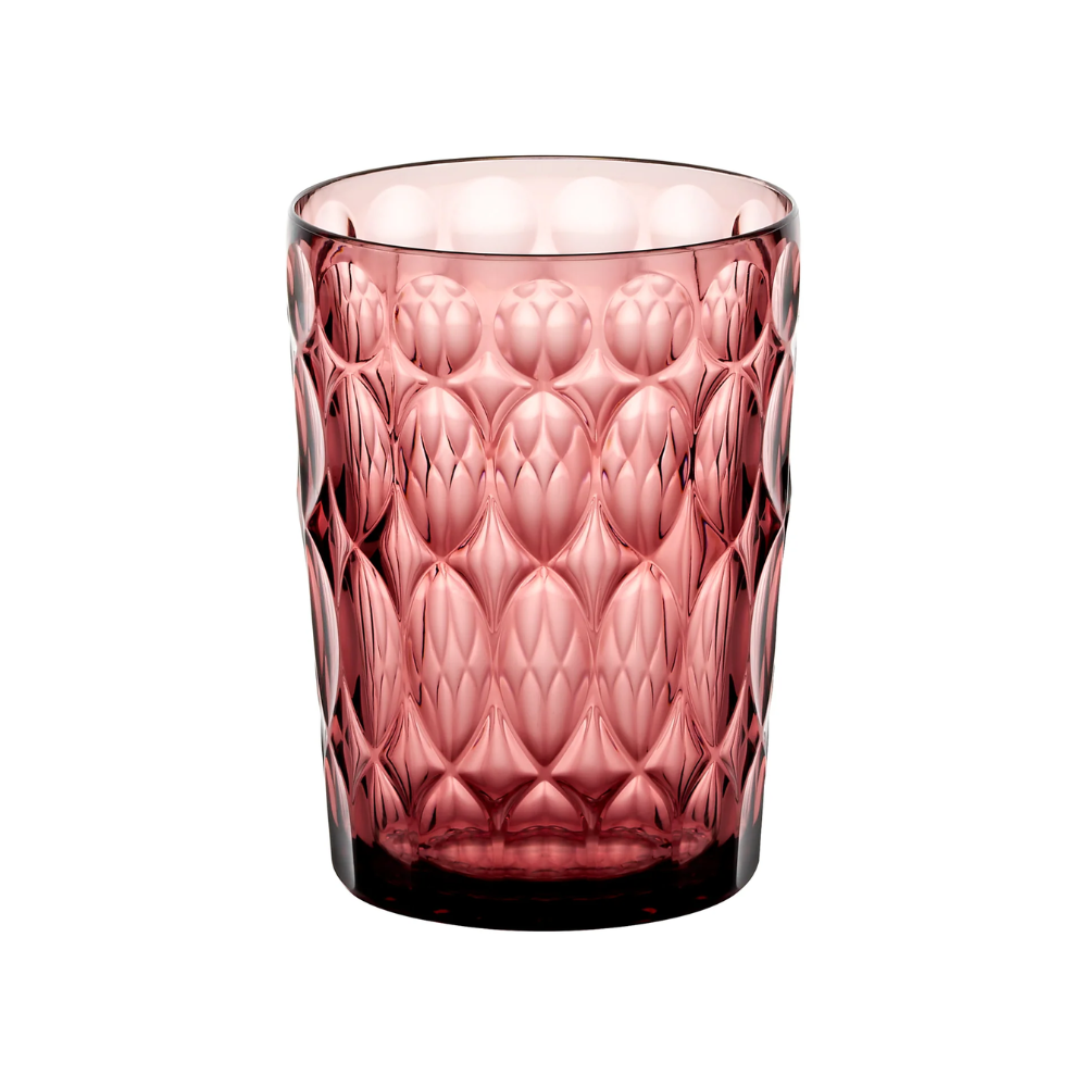Vaso Vanity Pearl Coral Red Alto
