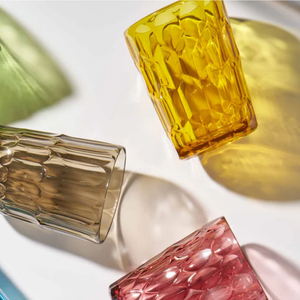 Vaso Vanity Diamond Ambar Alto