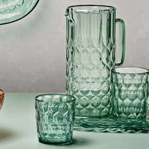 Vaso Vanity Diamond Matcha Green Bajo