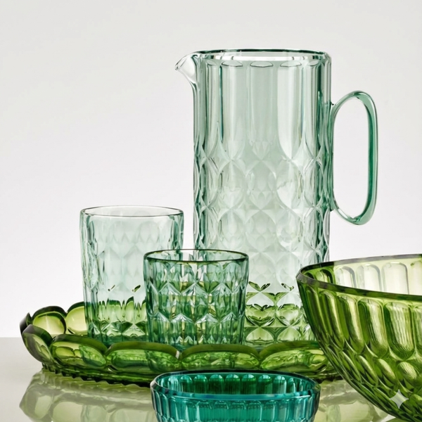 Vaso Vanity Diamond Matcha Green Alto