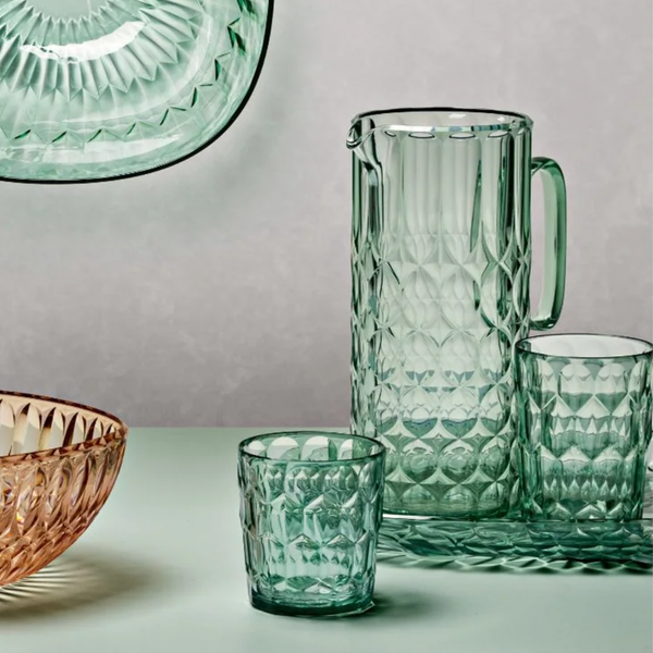 Vaso Vanity Diamond Matcha Green Alto