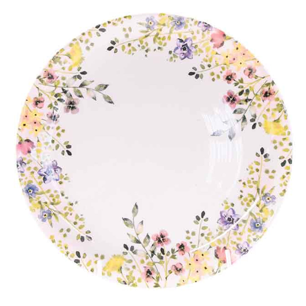 Juego Loza Wildflower Bloom Churchill 12 Pzas