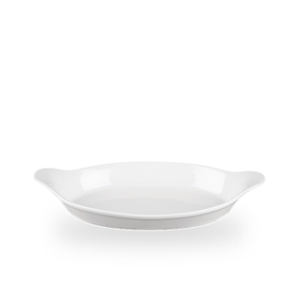 Plato Gratin Churchill Blanco 23cms