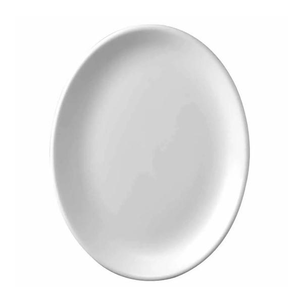 Plato Ovalado Churchill Blanco 25cms