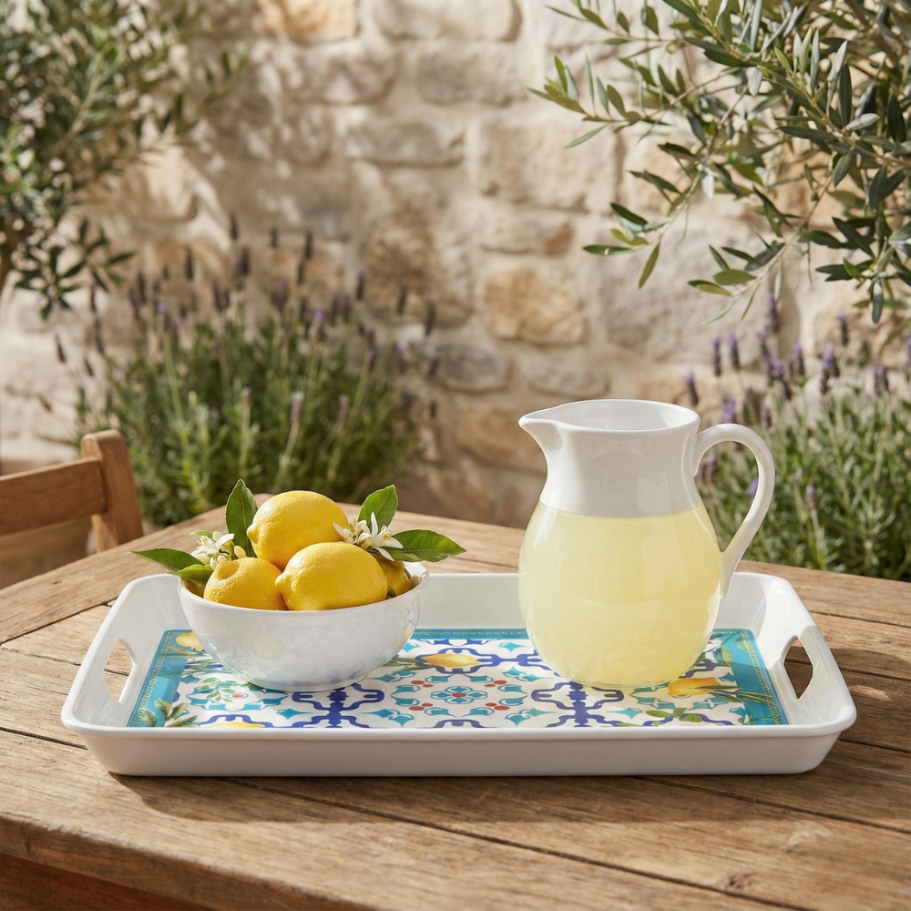 Bandeja Flower&Lemon 48cms