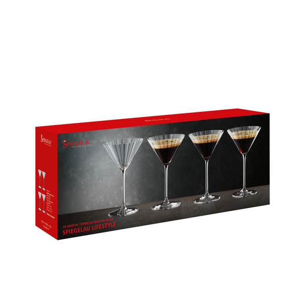 Set 4 Copas Lifestyle Espresso Martini