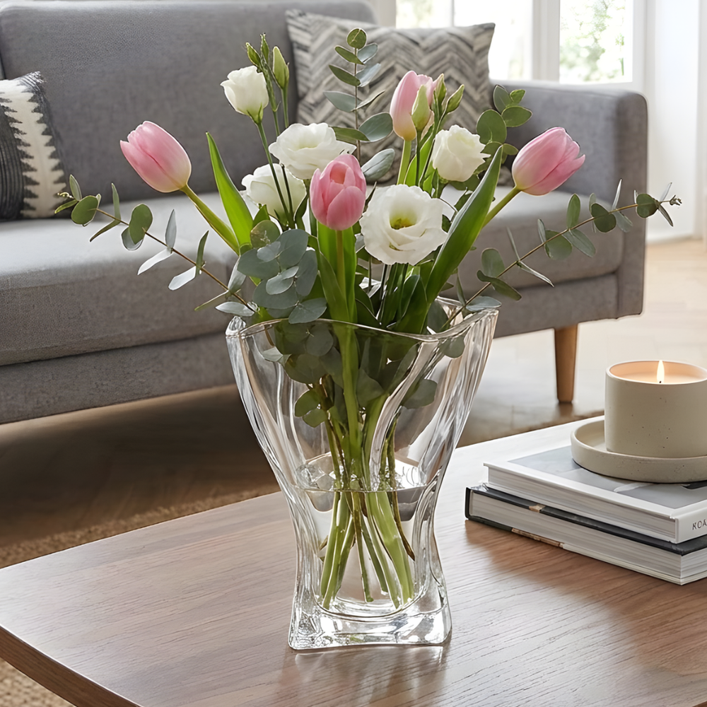 Florero Curve 22 cms