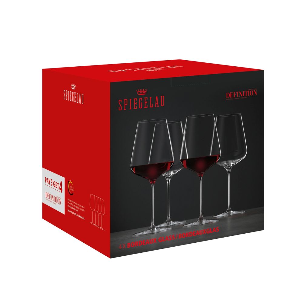 Set 4 Copas Definition Bordeaux