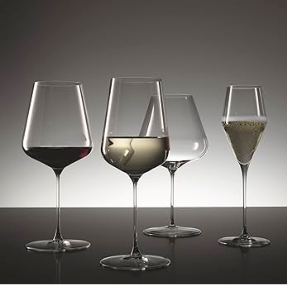 Set 4 Copas Definition Universal Vino Tinto & Blanco
