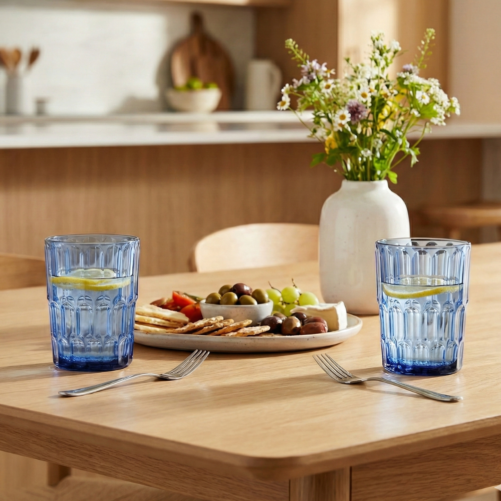 Vaso Vanity Curve Denim Blue Alto