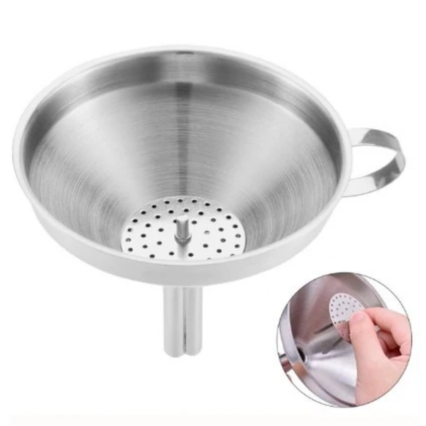 Embudo Kilner Acero Inoxidable con Colador
