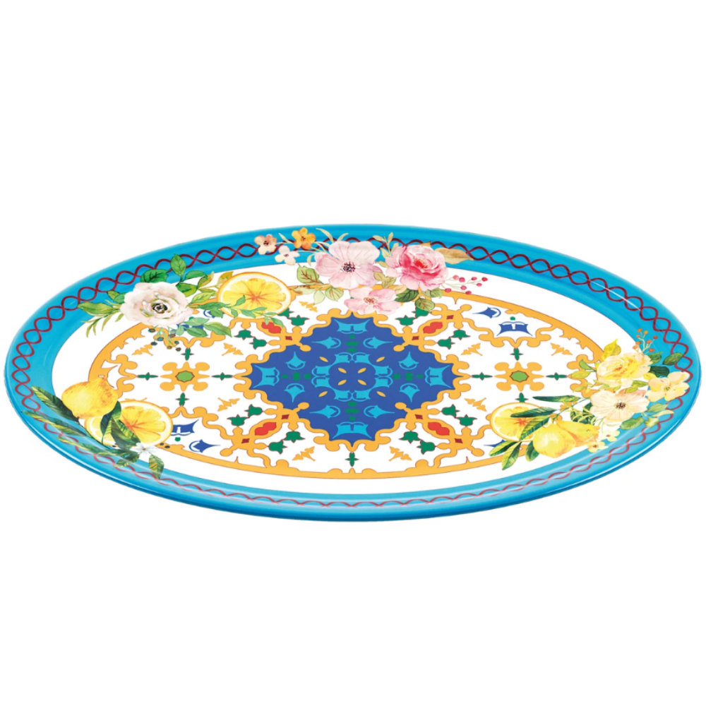 Plato para Servir Flower&Lemon 50 cms