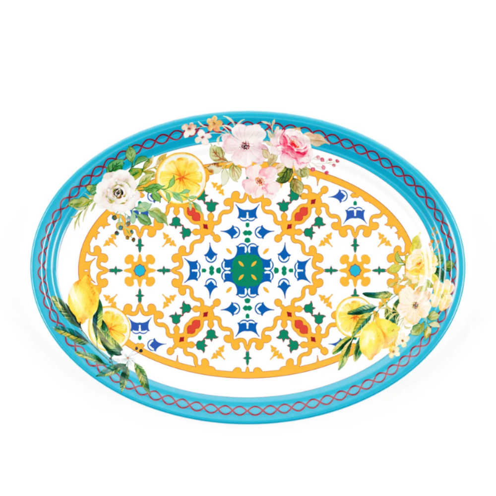 Plato para Servir Flower&Lemon 35cms