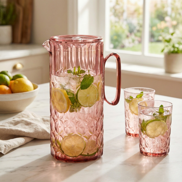 Jarro Vanity Coral Red 1.75 Lts