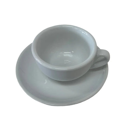 Taza Latte Palermo Blanco con Plato