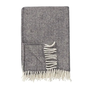 Manta Chevron Gris