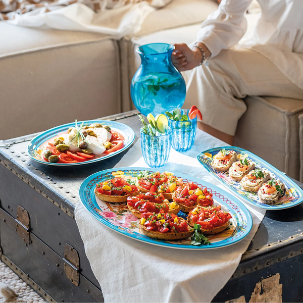 Plato para Servir Flower&Lemon 50 cms