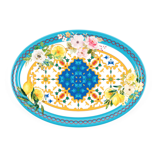 Plato para Servir Flower&Lemon 50 cms