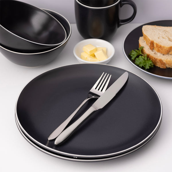 Plato Base Classic Collection Negro 27cms