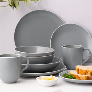 Plato Pasta Classic Collection Gris 23 cms