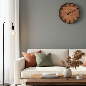 Reloj Rin Walnut Negro