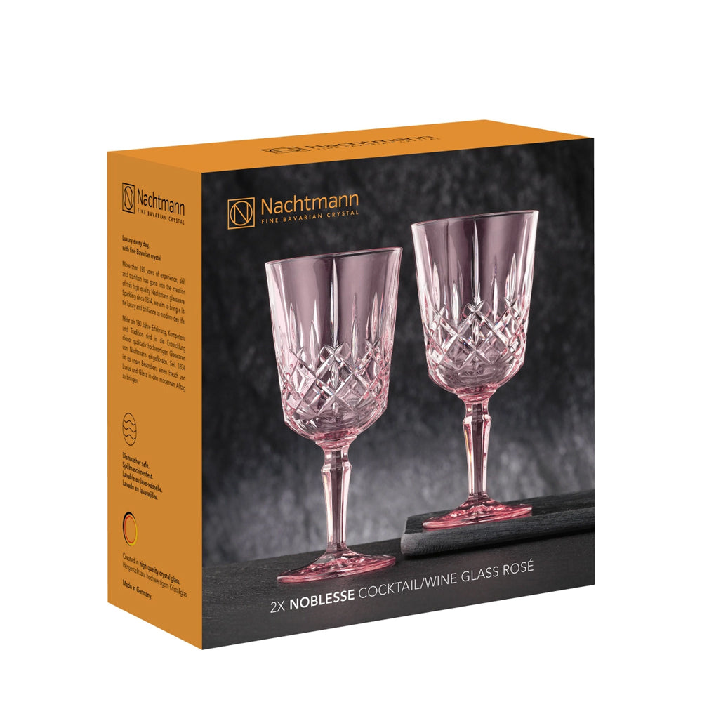 Set 2 Copas Noblesse Rosé