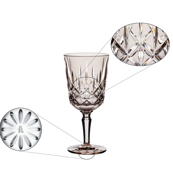 Set 2 Copas Noblesse Taupe
