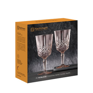 Set 2 Copas Noblesse Taupe