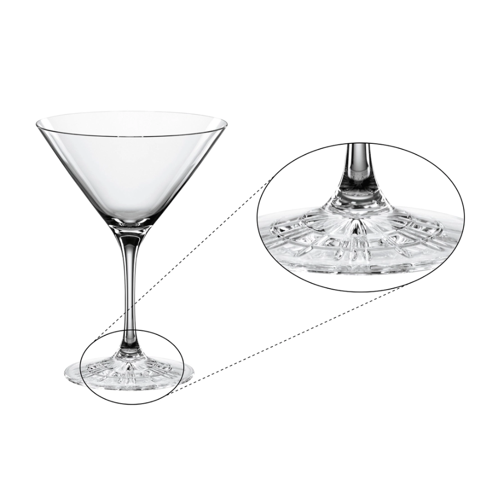 Set 4 Copas Martini Perfect Serve