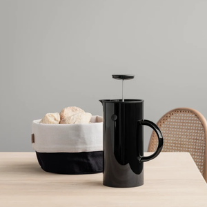 Panera Algodón Negro/Arena 23cms