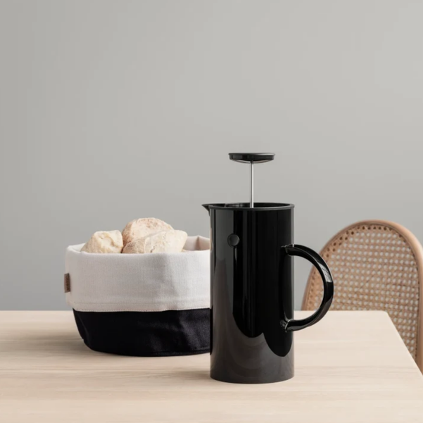 Panera Algodón Negro/Arena 23cms