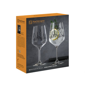 Set 2 Copas Tattoo Black Vino & Spritz