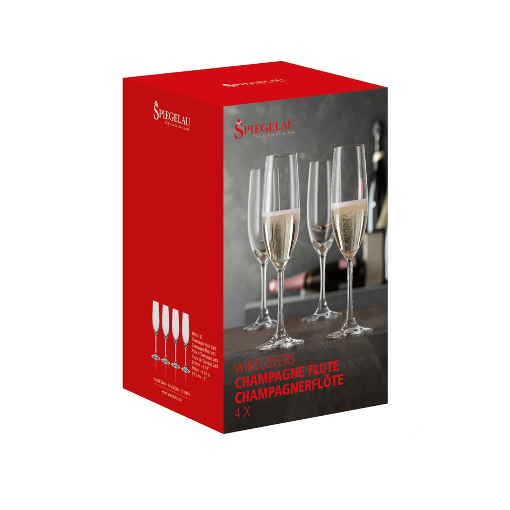 Set 4 Copas Champagne Winelovers