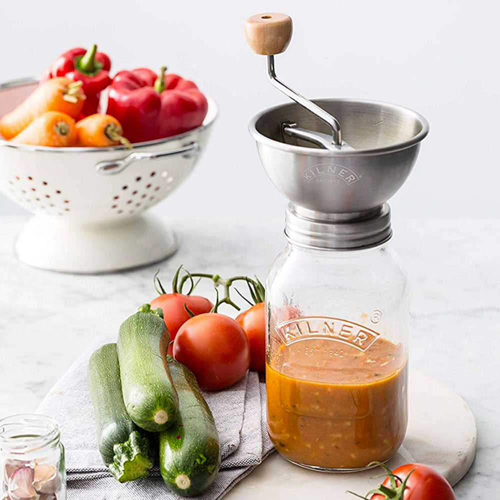 Set Para Preparar Salsa En Casa Kilner
