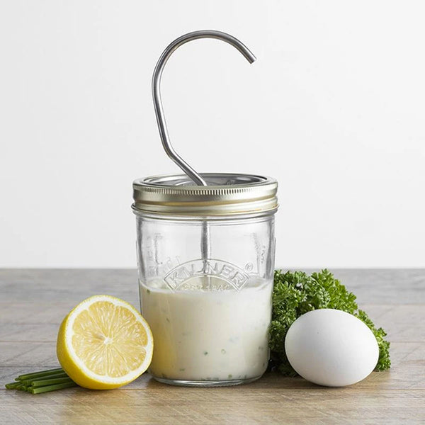 Set Para Hacer Mayonesa y Salsas En Casa Kilner