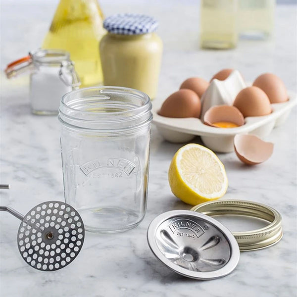 Set Para Hacer Mayonesa y Salsas En Casa Kilner