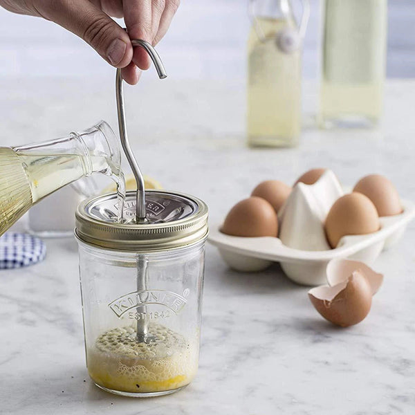 Set Para Hacer Mayonesa y Salsas En Casa Kilner