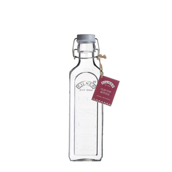 Botella Kilner Tapa Gris Cierre Clip 0.6Lt