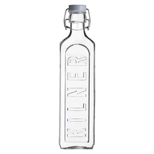 Botella Kilner Tapa Gris Cierre Clip 1Lt
