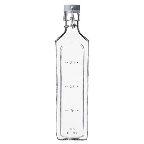 Botella Kilner Tapa Gris Cierre Clip 1Lt