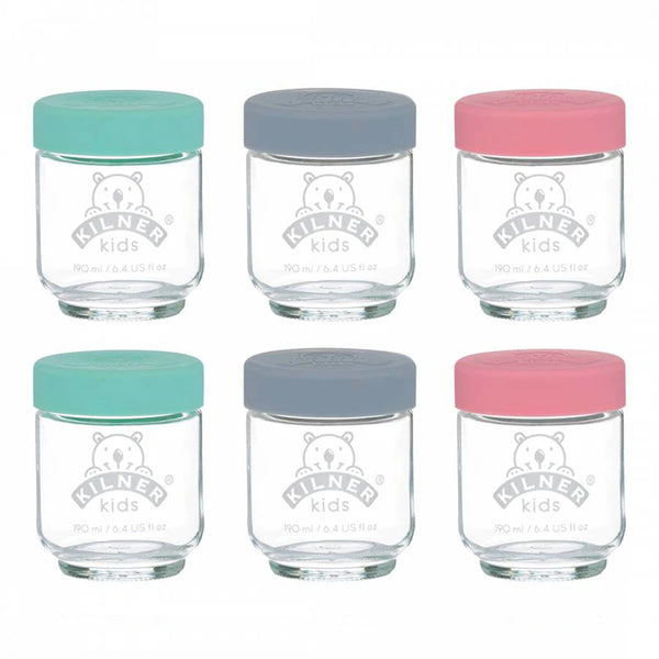 Set 6 Frascos Kilner Bebé 190 ml