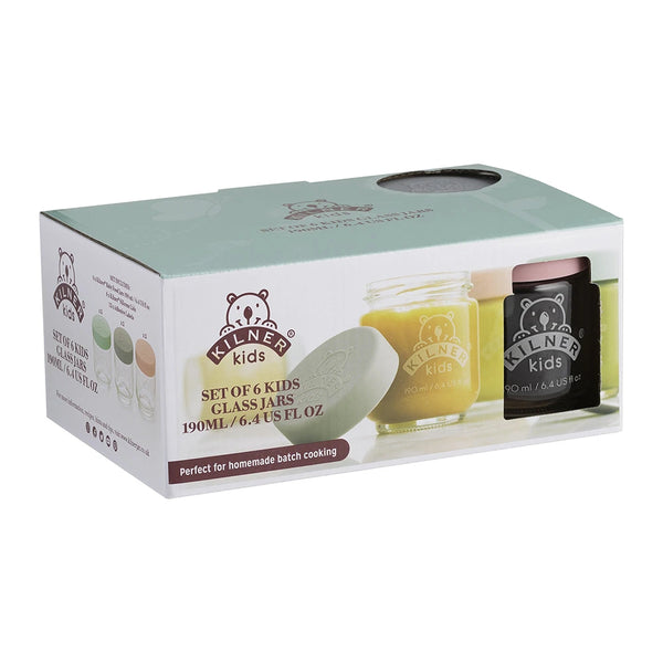 Set 6 Frascos Kilner Bebé 190 ml