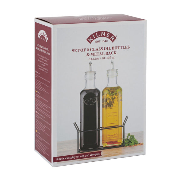 Set Alcuza + Base Metálica Kilner