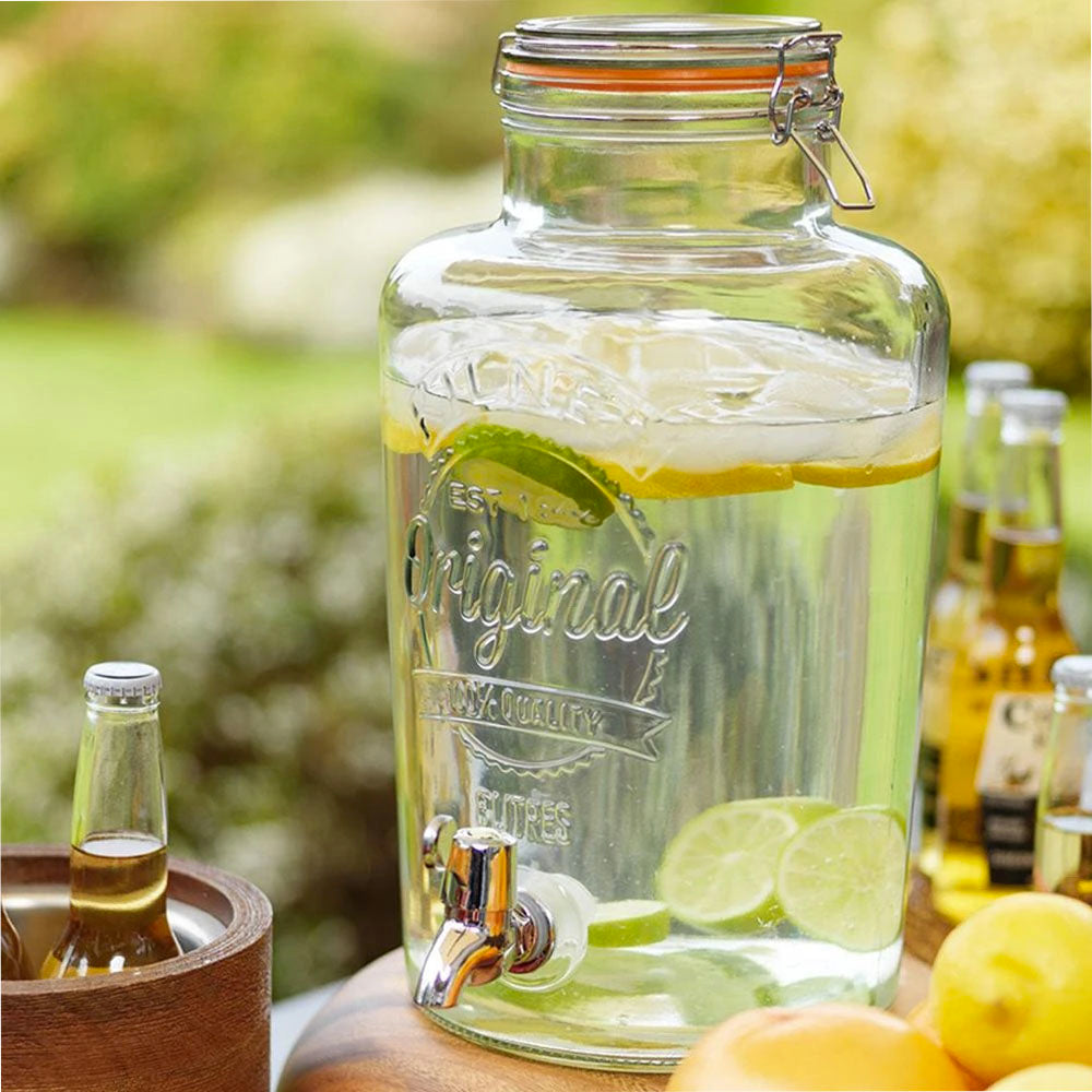 Dispensador Kilner Clásico Cierre Clip 8Lts