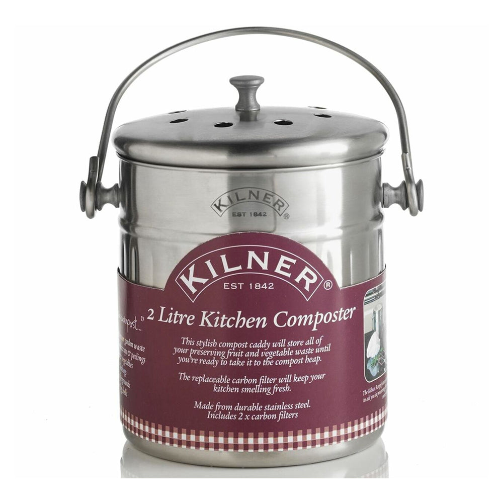 Compostera Kilner Acero Inoxidable 2 Lts