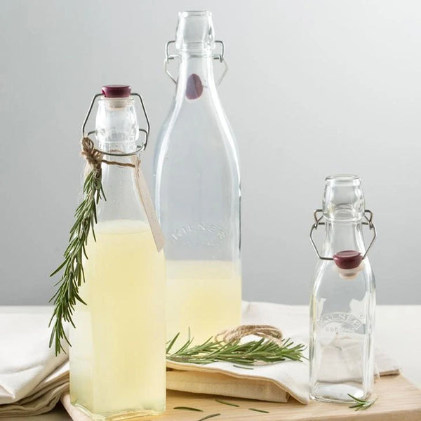 Botella Kilner Tapa Roja Cierre Clip 0.55Lt
